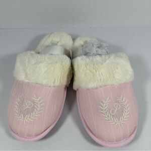 Cozy Pink Fur-Lined Slippers